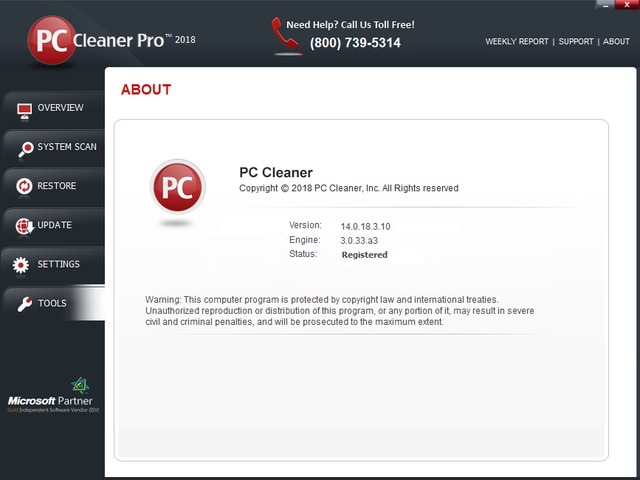 PC Cleaner Pro 2018 14.0.18.3.10