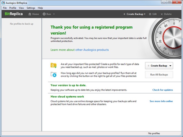 Auslogics BitReplica 2.1.0.0