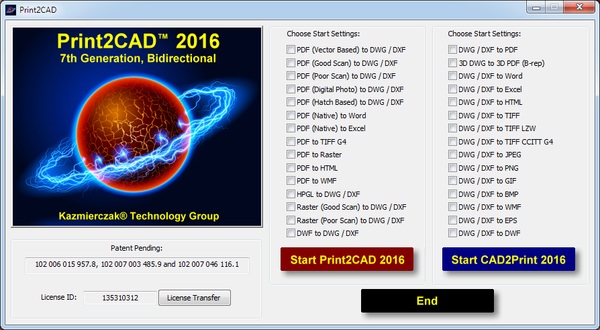 Print2CAD 2016 7th Generation 14.54.0.0