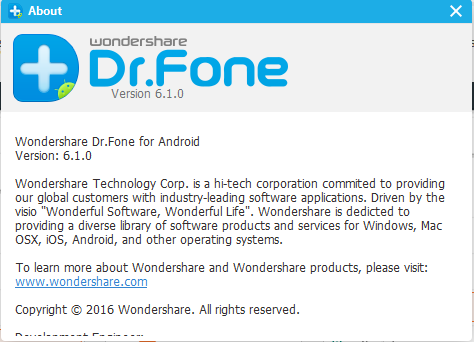 Wondershare Dr.Fone for Android