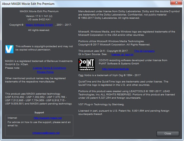 MAGIX Movie Edit Pro Premium 2018 17.0.1.141