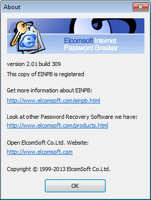 Elcomsoft Internet Password Breaker 2.01.309 Final