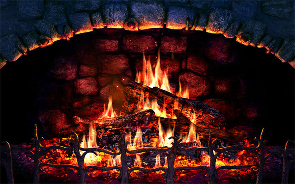 Fireplace 3D Screensaver