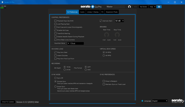 Serato DJ Pro 2.2.2 Build 3