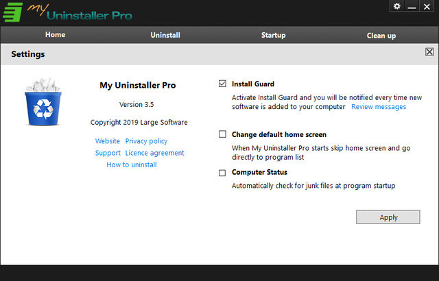 My Uninstaller Pro 3.5