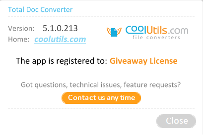 CoolUtils Total Doc Converter