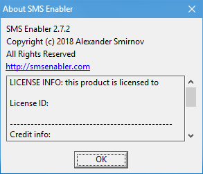 SMS Enabler