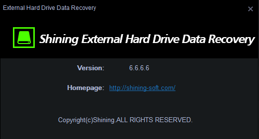 Shining External Hard Drive Data Recovery