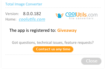 CoolUtils Total Image Converter