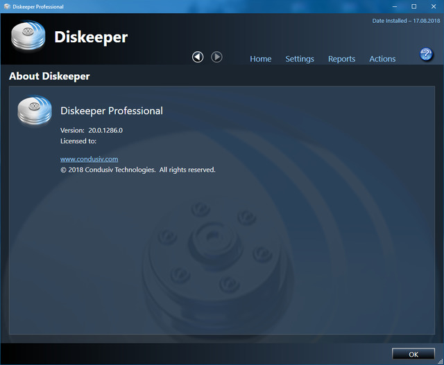 Diskeeper 18 Professional