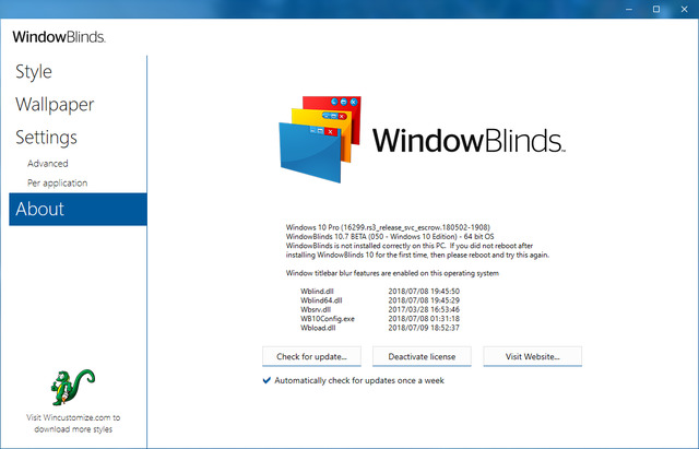 Stardock WindowBlinds