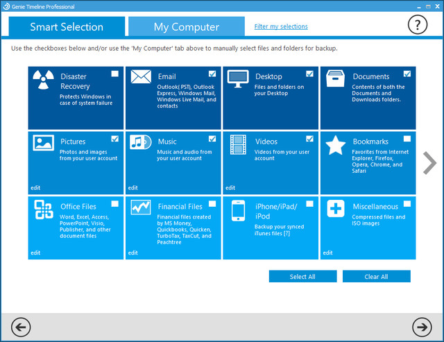 Genie Timeline Pro