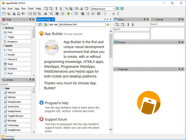 App Builder 2018.5