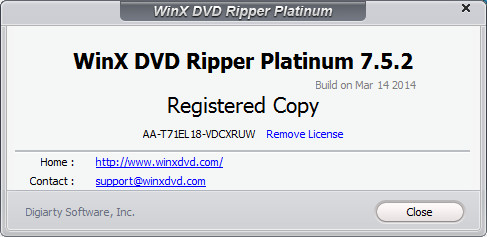 WinX DVD Ripper Platinum