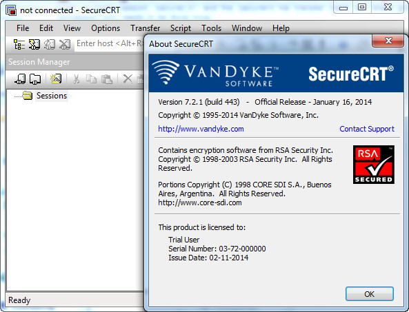 VanDyke SecureCRT