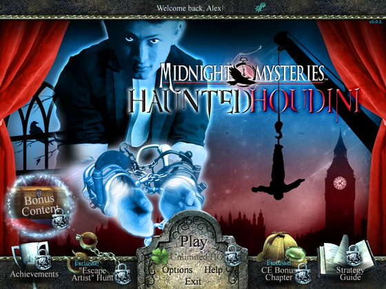 картинка к игре Midnight Mysteries 4: Haunted Houdini