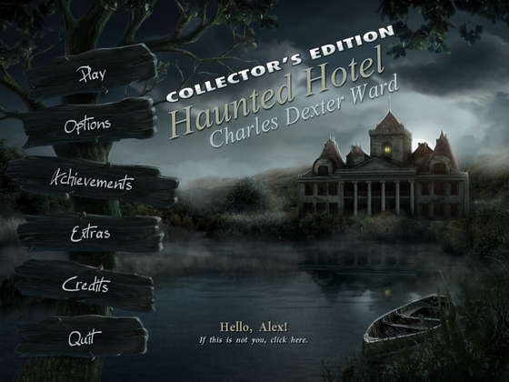 скриншот игры Haunted Hotel 4: Charles Dexter Ward Collector's Edition