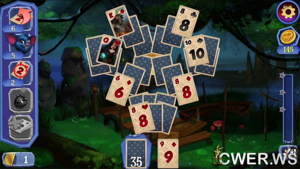 скриншот игры Dracula Solitaire