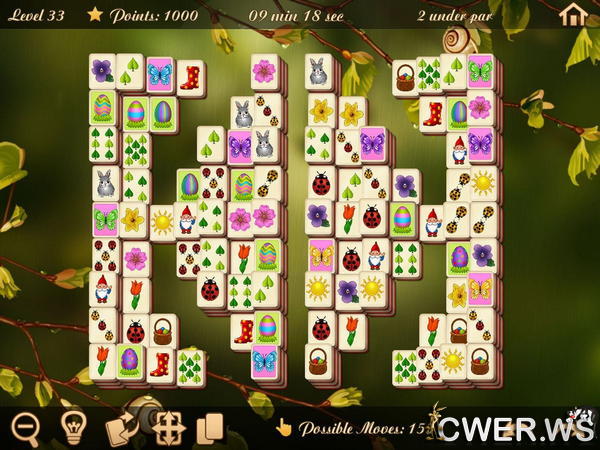 скриншот игры Springtime Mahjongg 2