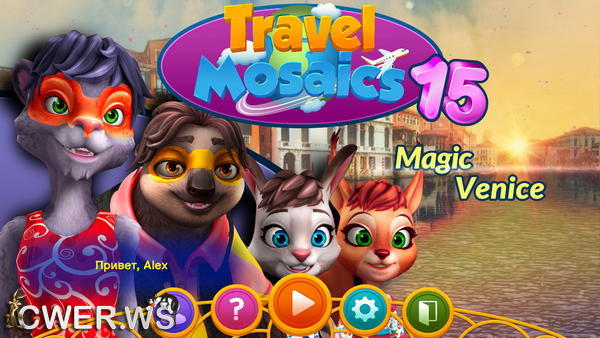 скриншот игры Travel Mosaics 15: Magic Venice