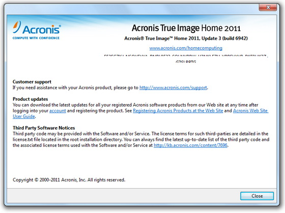 Acronis True Image Home