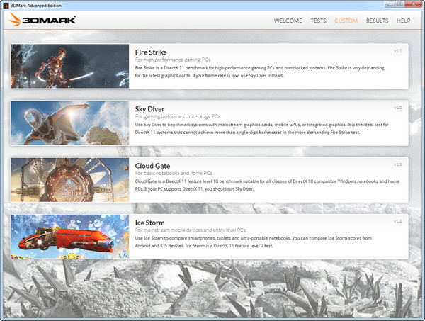3DMark Advanced Edition