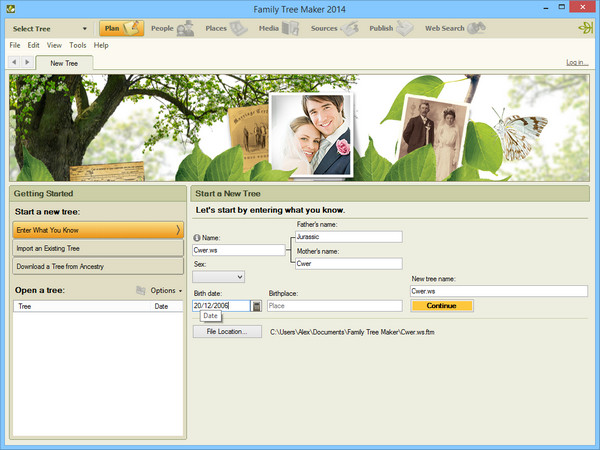 Family Tree Maker 2014