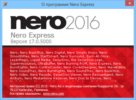 Nero 2016 Platinum