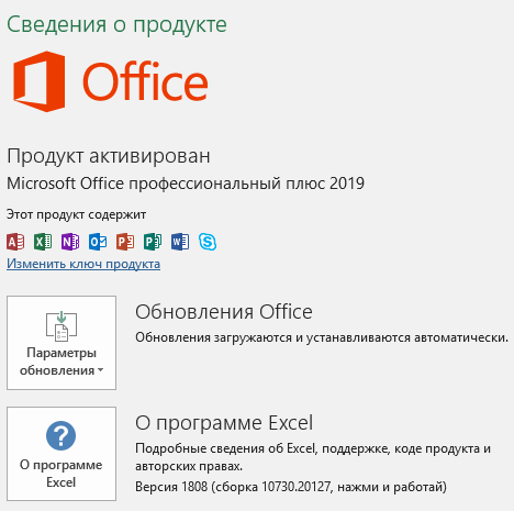 Microsoft Office 2019