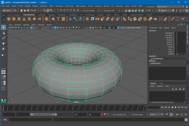 Autodesk Maya 2022