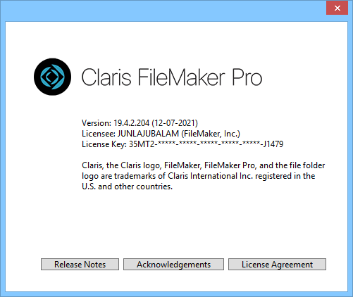 Claris FileMaker Pro