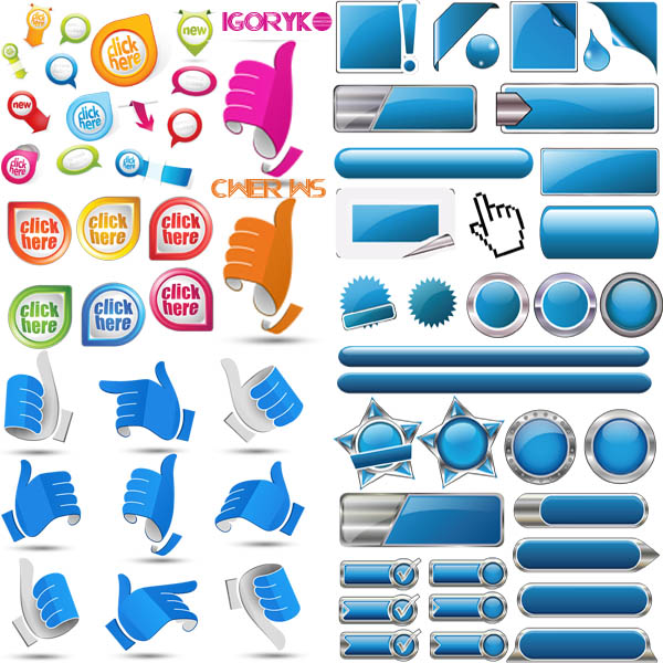 Web Vivid Icons & Elements