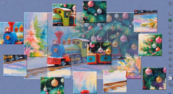 Just Puzzles: Watercolor Winter