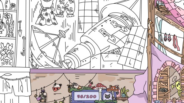 Hidden Cats 9: Aliens. Extra Level