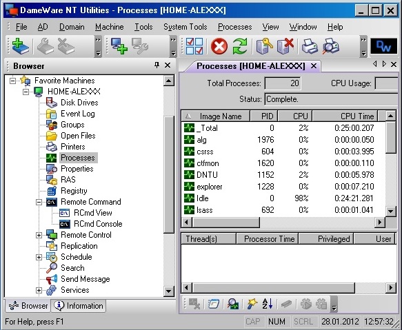 DameWare NT Utilities