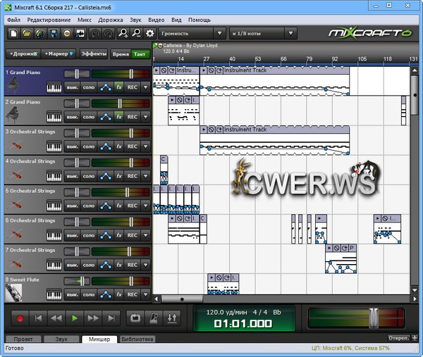 Mixcraft 6.1 Build 217