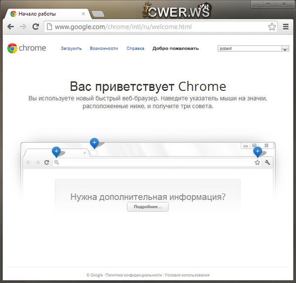 Google Chrome 22