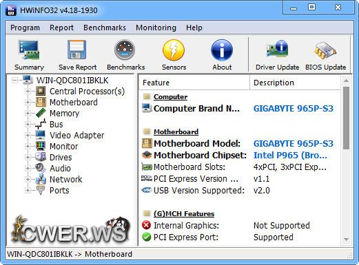 HWiNFO 4.18 Build 1930 Final