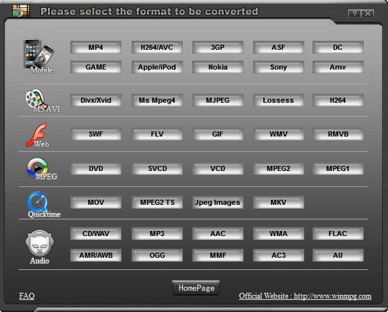 WinMPG Video Converter 9