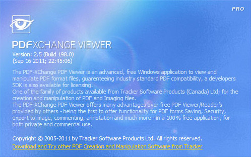 PDF-XChange Viewer Pro 2.5.198