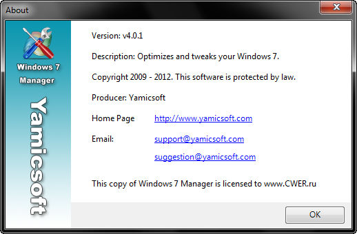 Windows 7 Manager 4.0.1