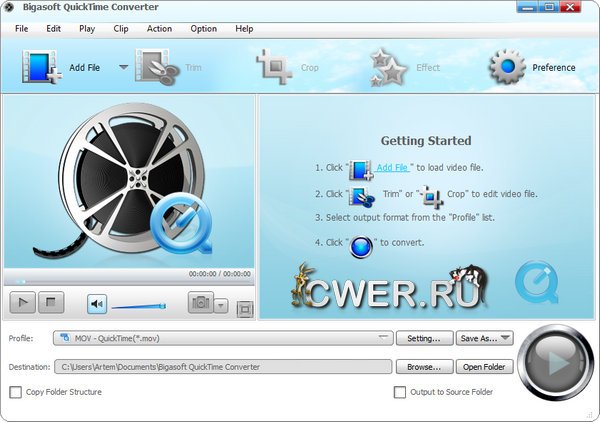 Bigasoft QuickTime Converter 3