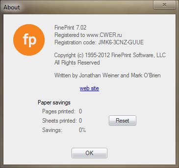 inePrint Workstation 7.02