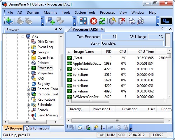 Dameware NT Utilities