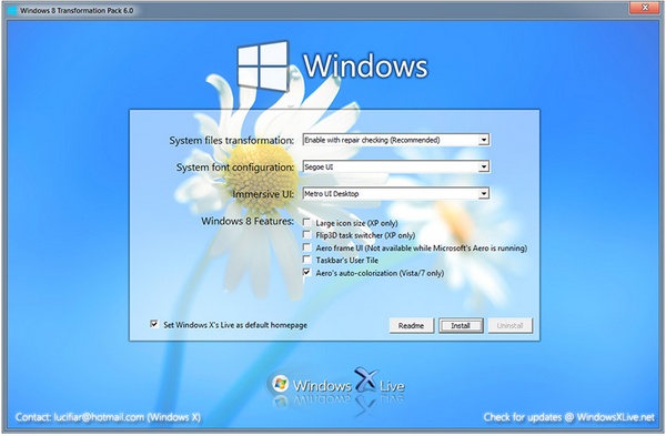 Windows 8 Transformation Pack