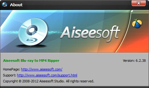 Aiseesoft Blu-ray to MP4 Ripper