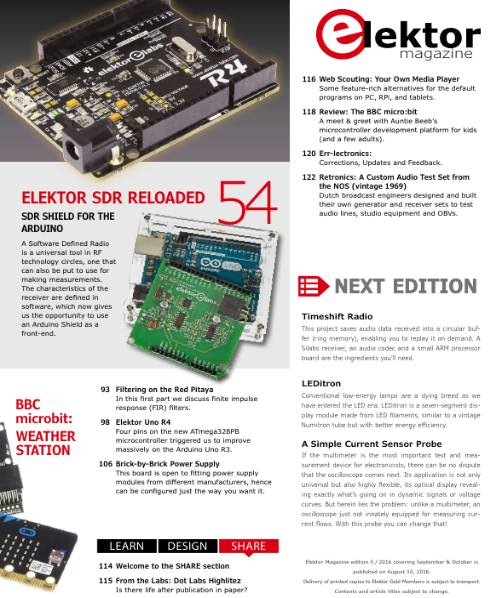 Elektor Electronics №№7-8 (July-August 2016)с