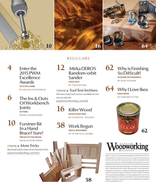 Popular Woodworking №217 (March 2015)с1